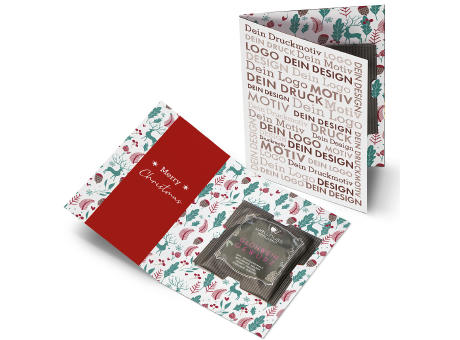 Portionsbeutel Glühwein - oder Lebkuchengewürz (10g) in der Klappkarte