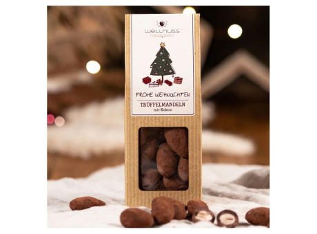 Weihnachts Edition - Trüffelmandeln mit Kakao