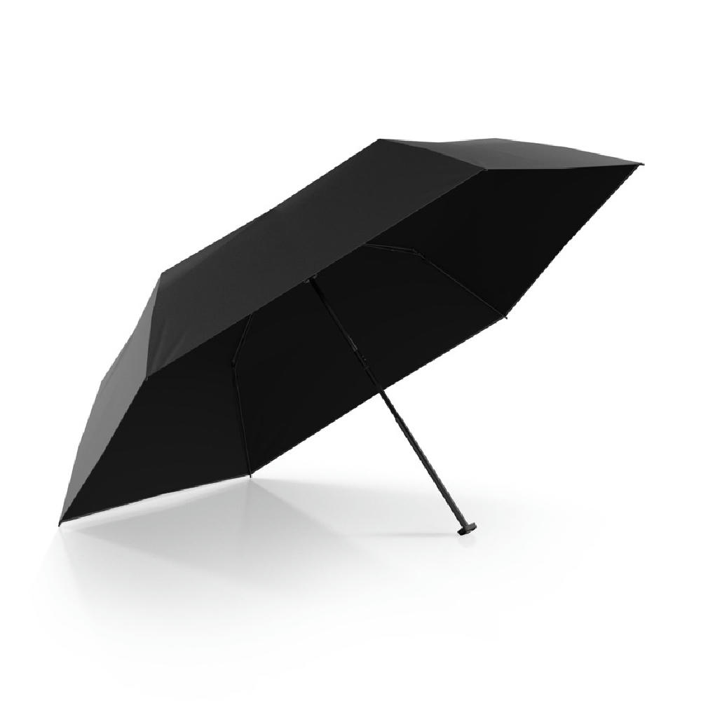 Knirps US.050 ultra light slim manual, black with black UV coating and heat shield