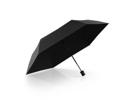 Knirps U.200 ultra light duomatic, black with black UV coating and heat shield