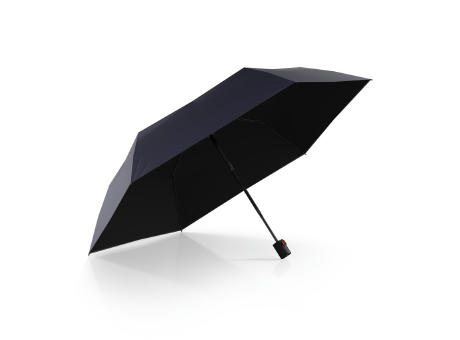 Knirps U.200 ultra light duomatic, navy with black UV coating and heat shield