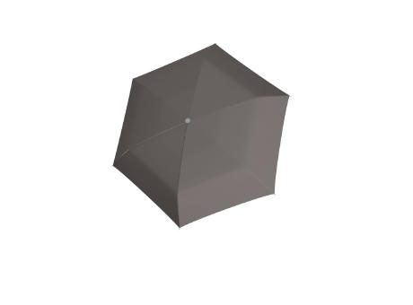 Knirps AS.050 slim small manual silver handle