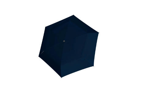 Knirps AS.050 slim small manual silver handle