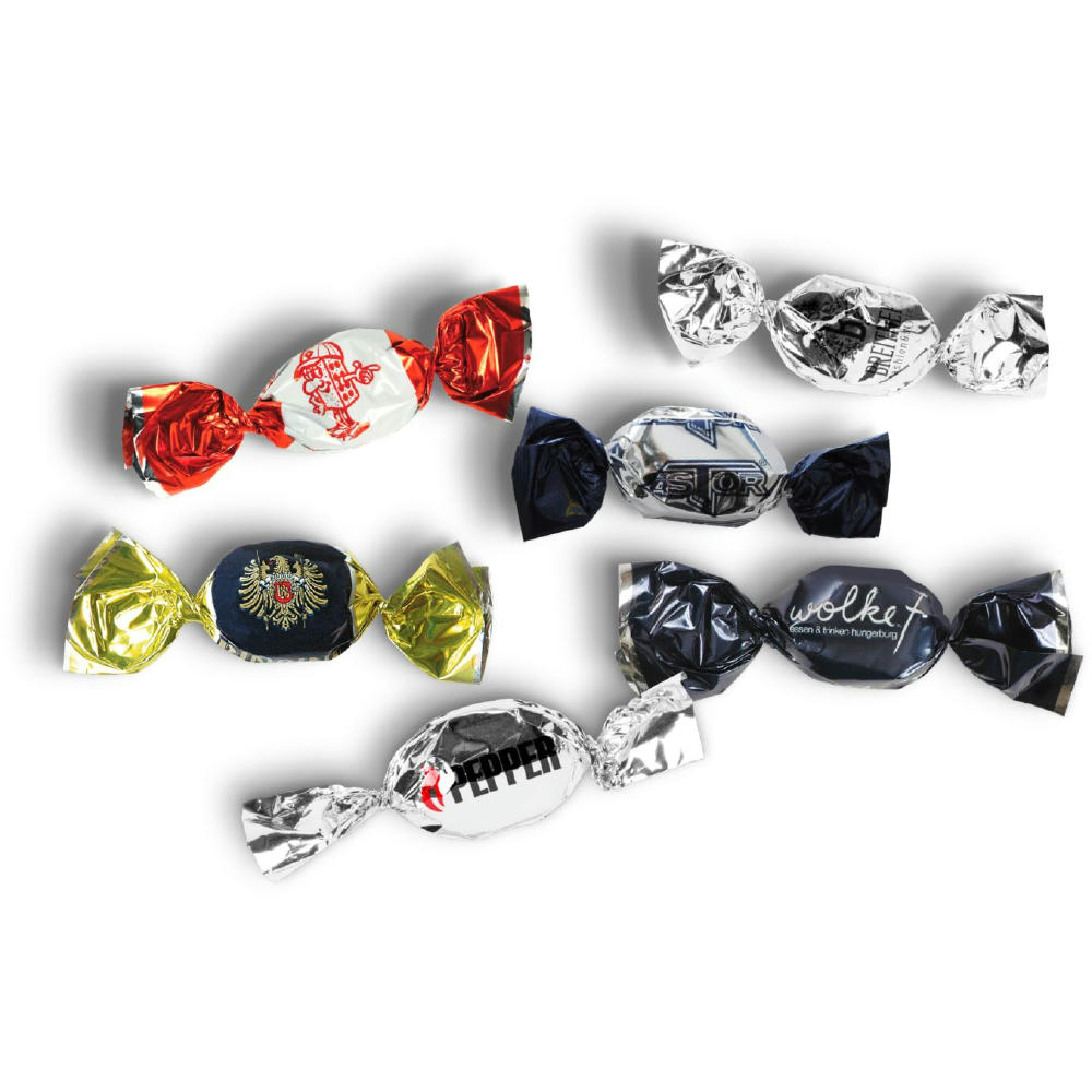 5 g Bonbons im Metallicwickler