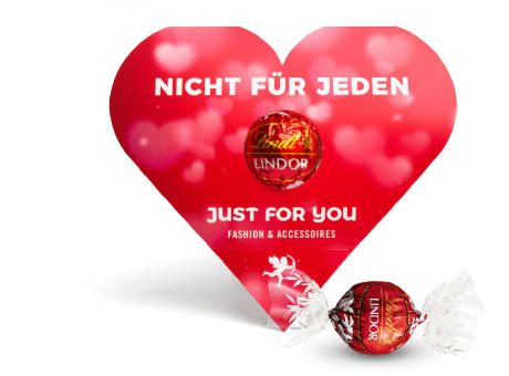 Lindt Lindor Kugel in Werbekartonage