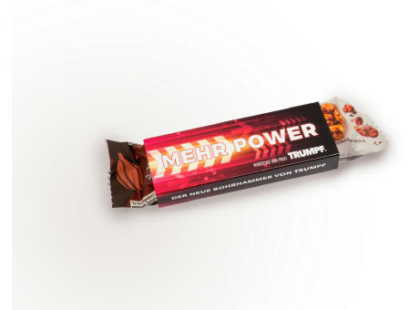 Powerbar Energy Riegel im Werbeschuber