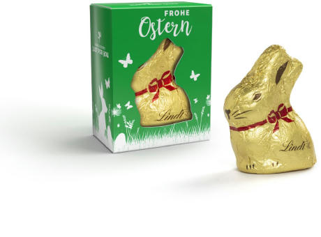 Lindt Mini Goldhase in Werbekartonage