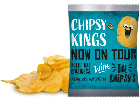 Jo Chips im Werbetütchen