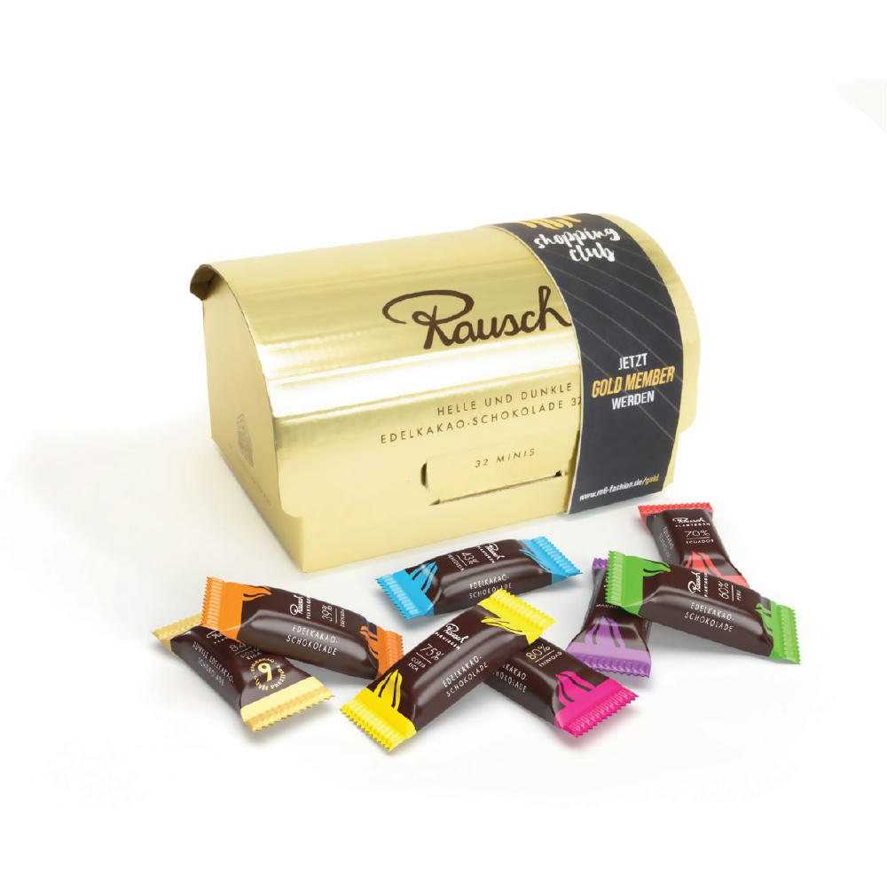 Goldbox mit Banderole