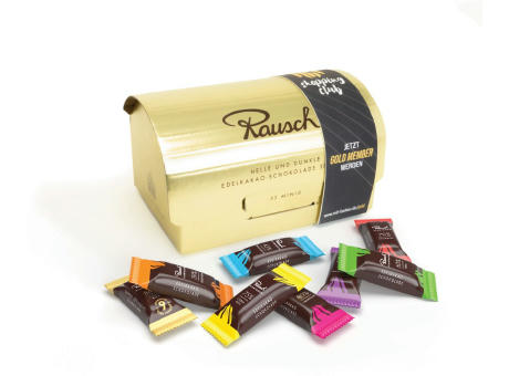 Goldbox mit Banderole