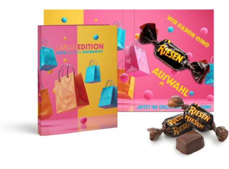 Storck Riesen in Werbeklappkarte