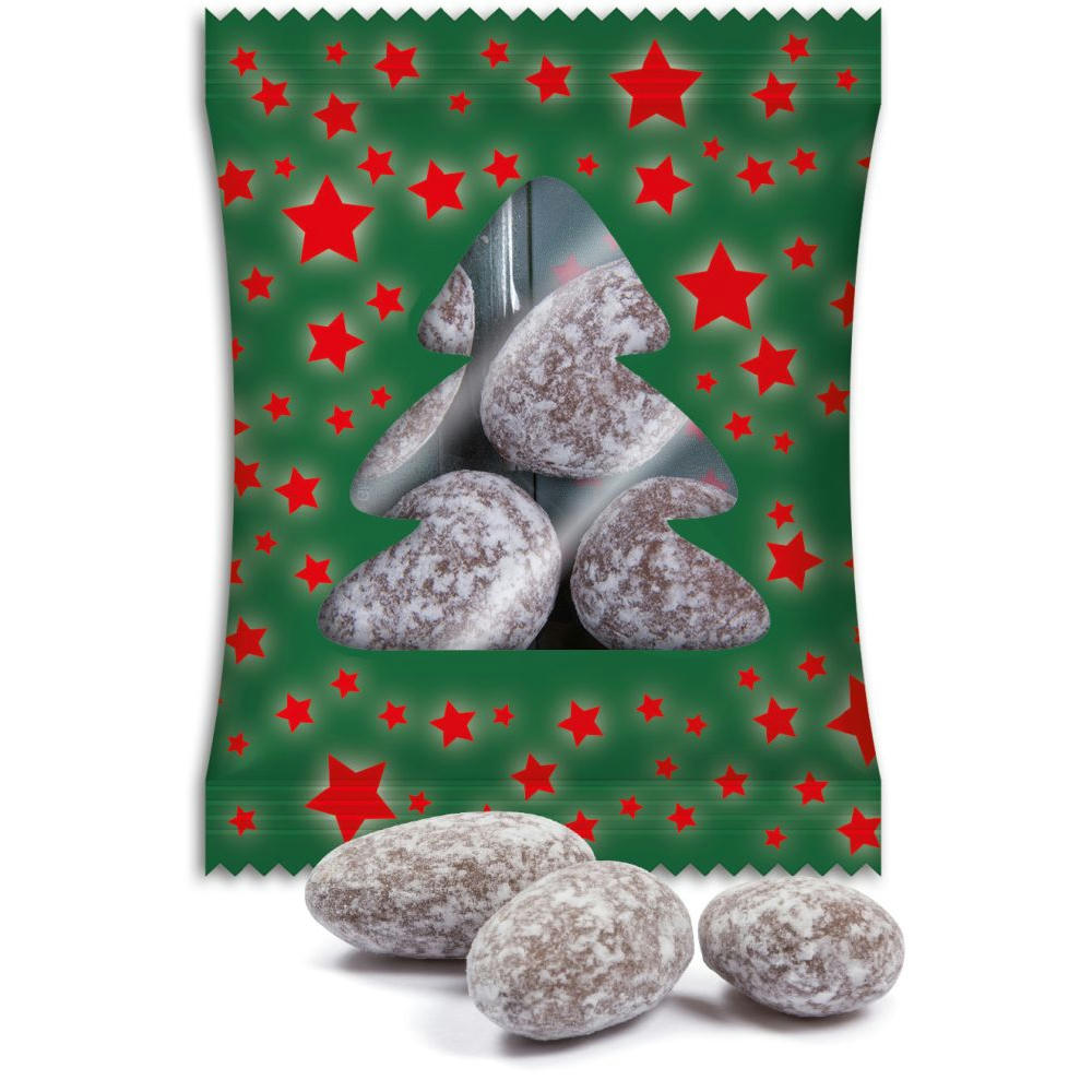 Weihnachtsmandeln im Werbetütchen