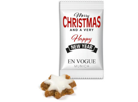 Mini Zimtstern im Werbetütchen