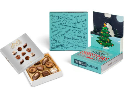 Lindt Mini Pralinés in Christmas Pop-Up