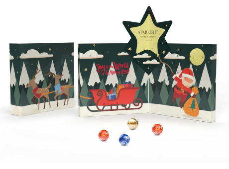 Lindt Adventskalender "Buch" Pop-Up Eco
