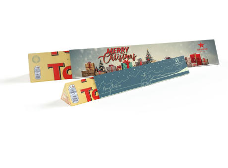 Toblerone in Werbeschuber