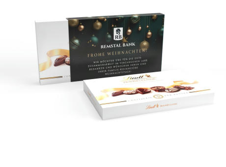 Lindt Pralinés Classic im Werbeschuber
