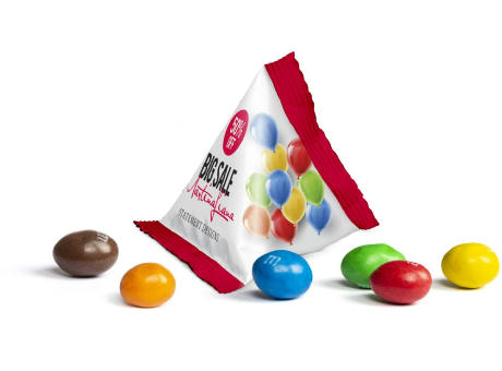 M&M's Peanuts im Mini Tetraeder