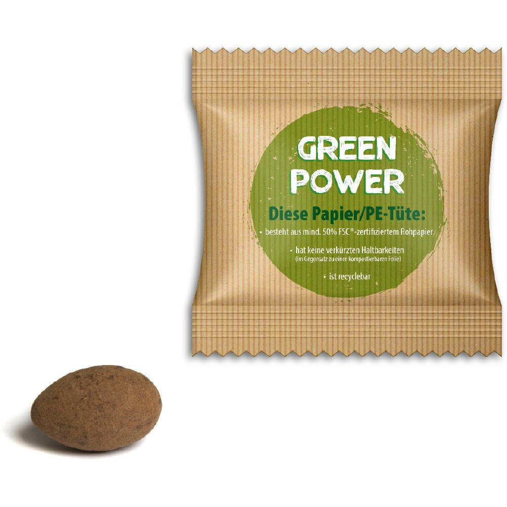 Mandeln einzeln im Werbetütchen