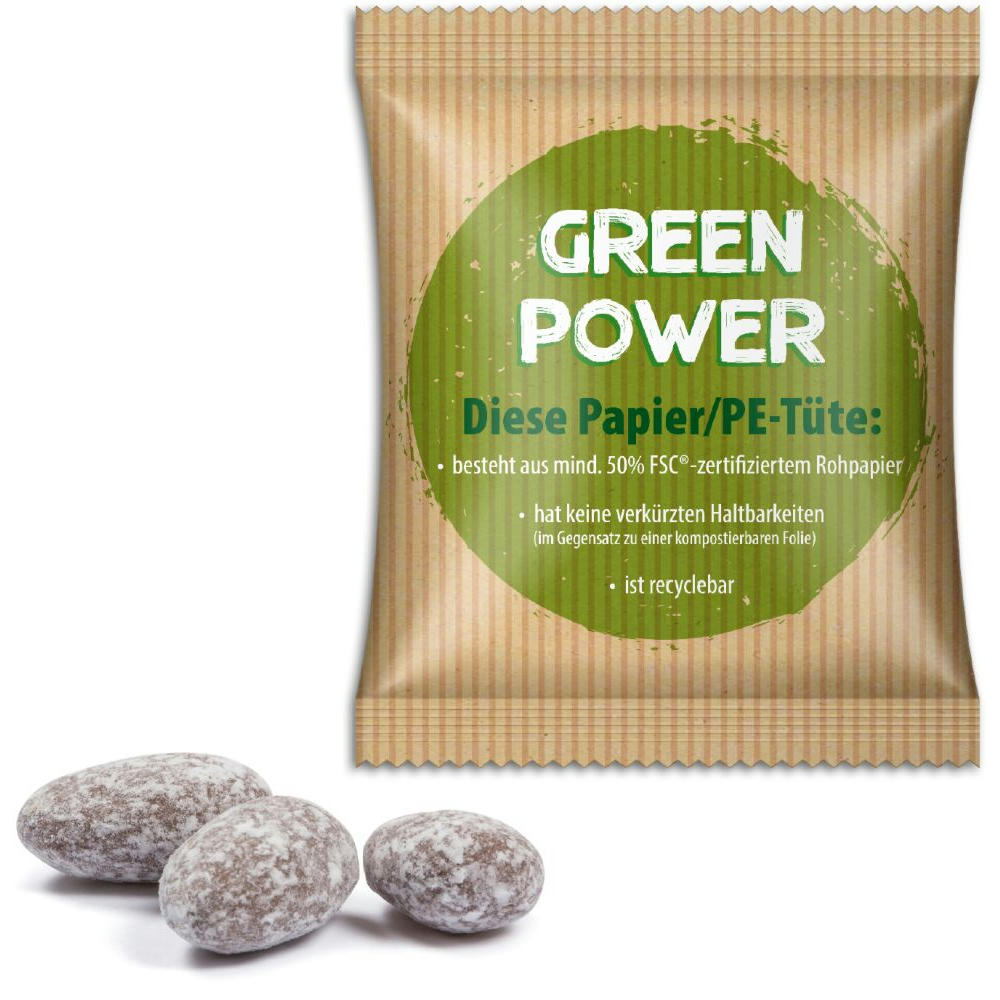 Mandeln im Werbetütchen