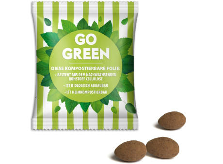 Mandeln im Werbetütchen