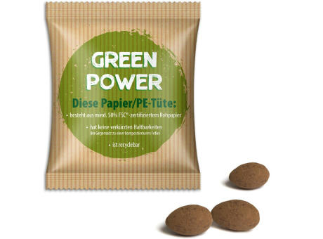 Mandeln im Werbetütchen