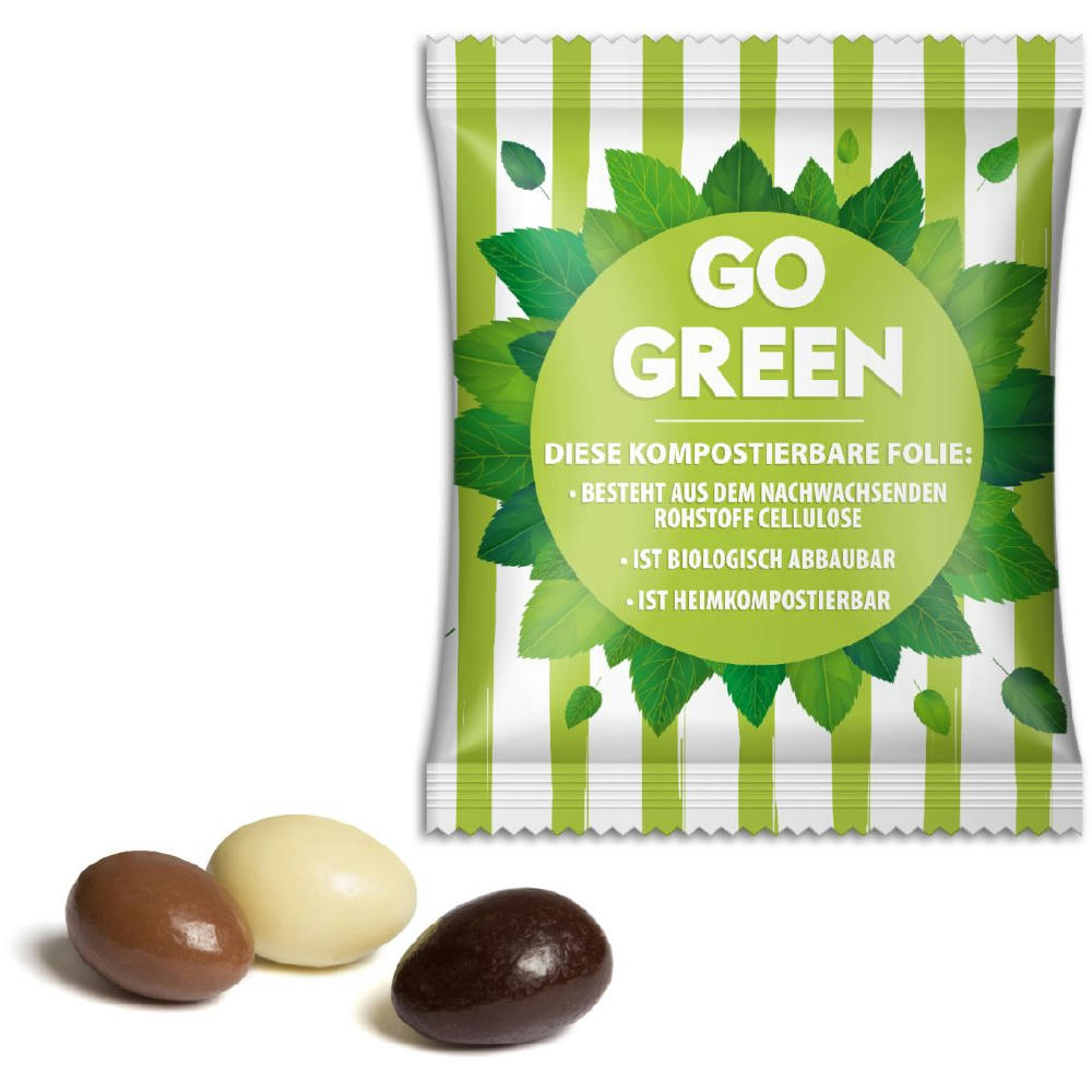 Mandeln im Werbetütchen