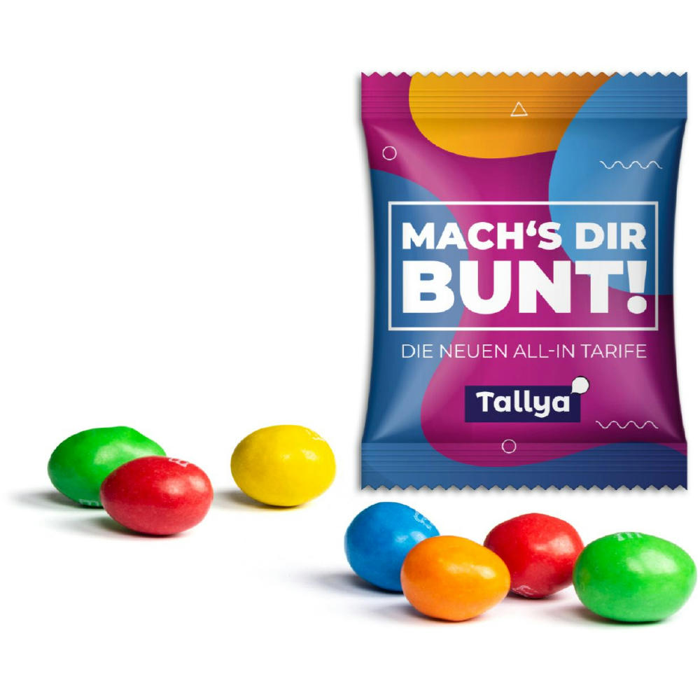 M&M's Peanuts im Werbetütchen