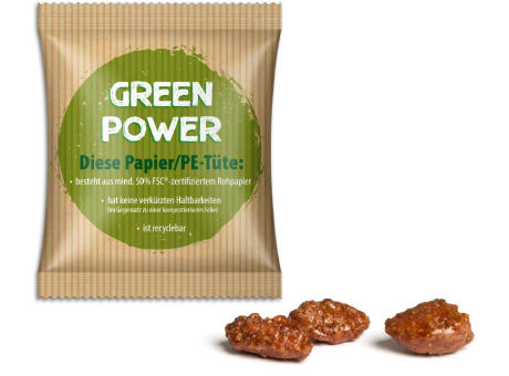 Mandeln im Werbetütchen