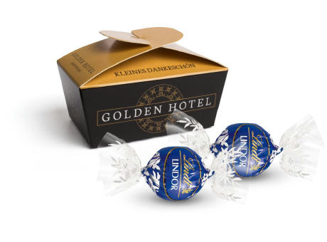 Lindt Lindor Kugeln im Werbeballotin