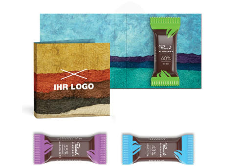 Rausch Plantagen Minis in Werbeklappkarte