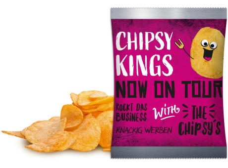 Jo Chips im Werbetütchen
