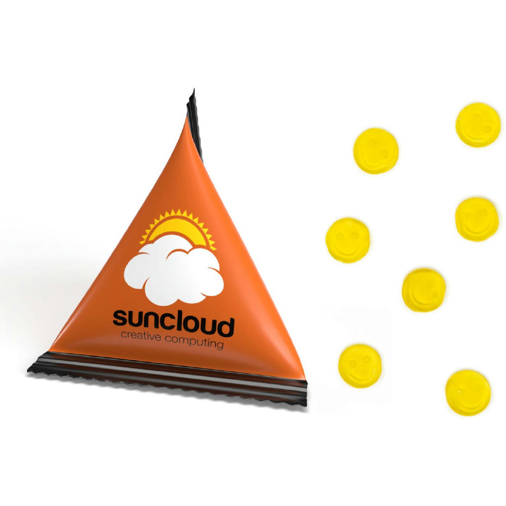 Mini Tetraeder Fruchtgummi