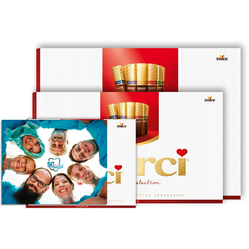 merci Finest Selection mit Einsteckkarte