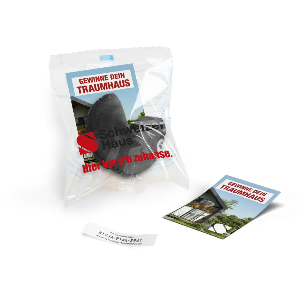 Glückskekse mit Werbekärtchen