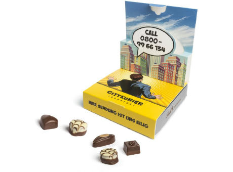 Lindt Mini Pralinés in Pop-Up Kartonage