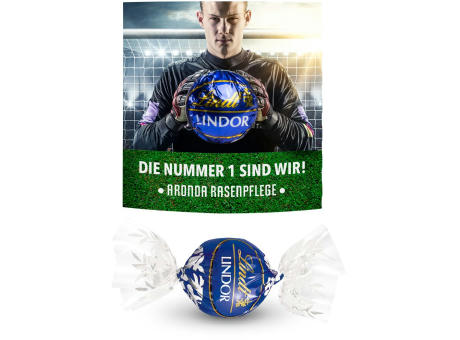 Lindt Lindor Kugel in Werbekartonage
