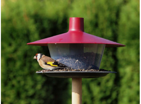 Nestler-matho Vogelfutterhaus BIRDIE N-m 607-3 rot