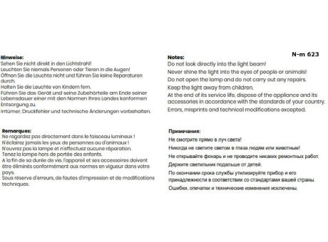 Nestler-matho MULTI Funktionsleuchte schwarz
