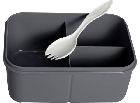 Nestler-matho SNACK Auslaufsichere Lunchbox mit Inneneinteilung und Göffel
