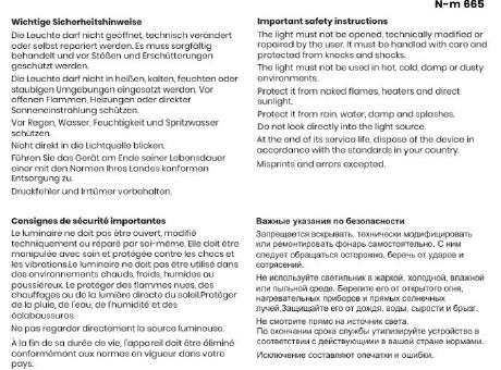 Nestler-matho NICK multifunktionelle Leseleuchte