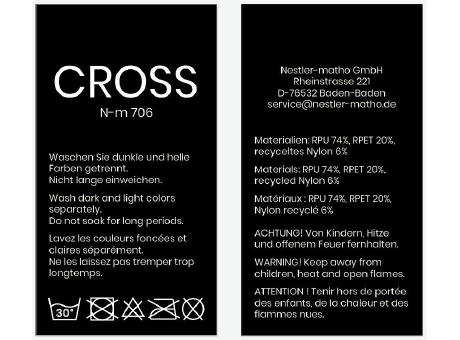 Nestler-matho CROSS Umhängetasche schwarz