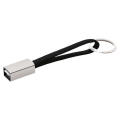 Schlüsselanhänger mit integriertem Micro USB Kabel zum Laden und Daten übertragen