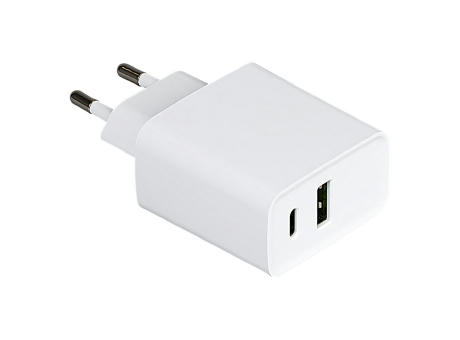 Ladegerät mit 20W Power Delivery und Quick Charge für USB Typ A und Typ C
