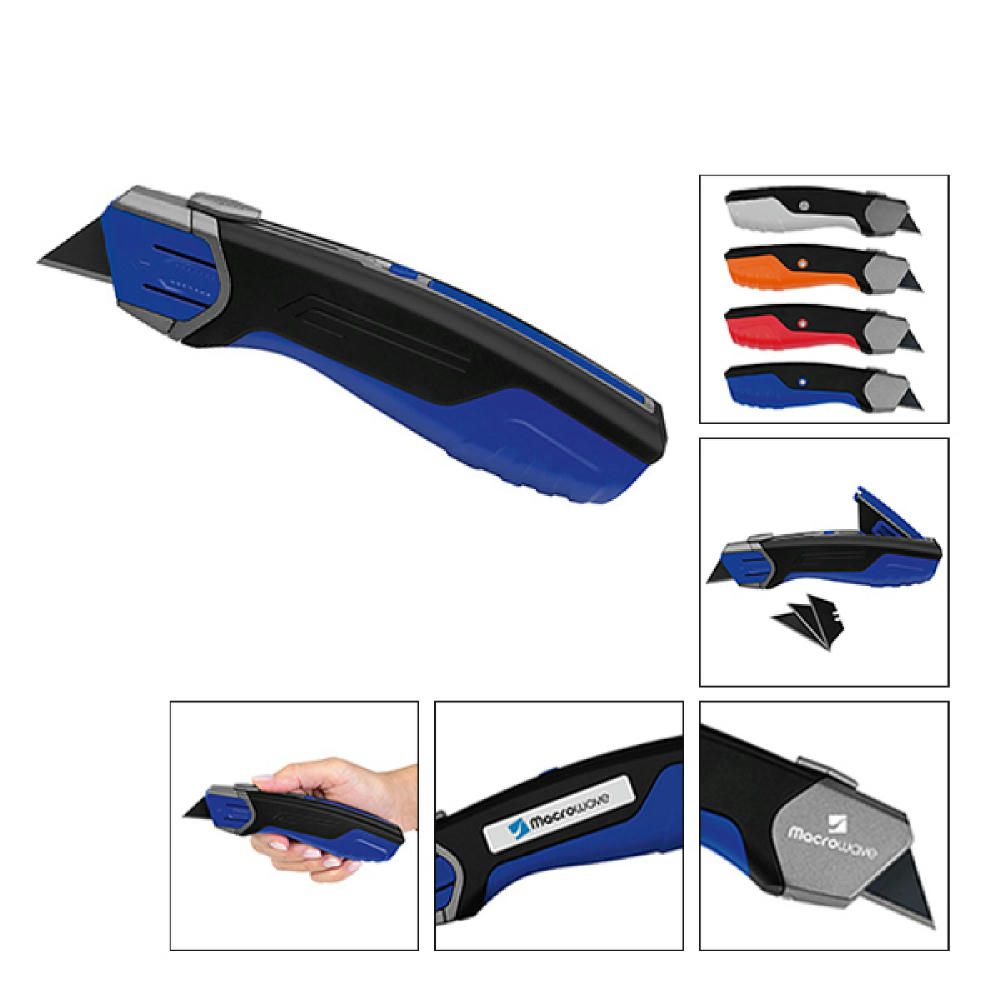 Sicherheitsmesser "Protect Cut HP blau"