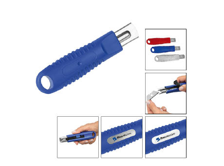 Sicherheitsmesser "Safe Lock HP blau"