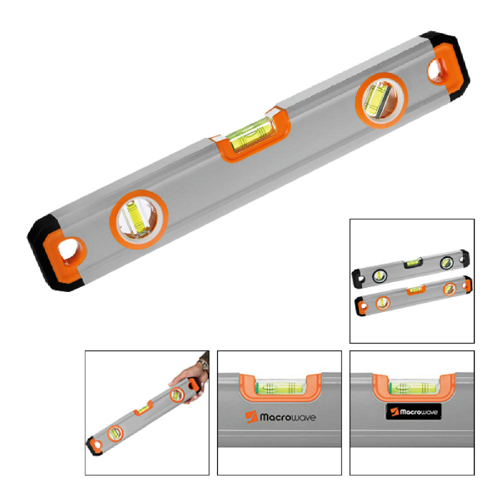 Aluminium-Wasserwaage "Solid Alu Level 400 orange"