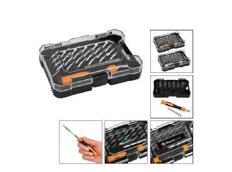 Feinbit-Set "Forte Precision 26 HC orange"