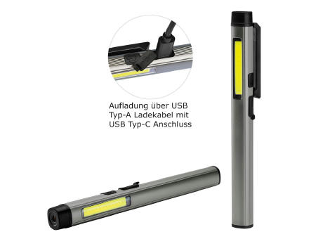 Aufladbare LED Leuchte "Profi Inspection Light Laser 200 L"