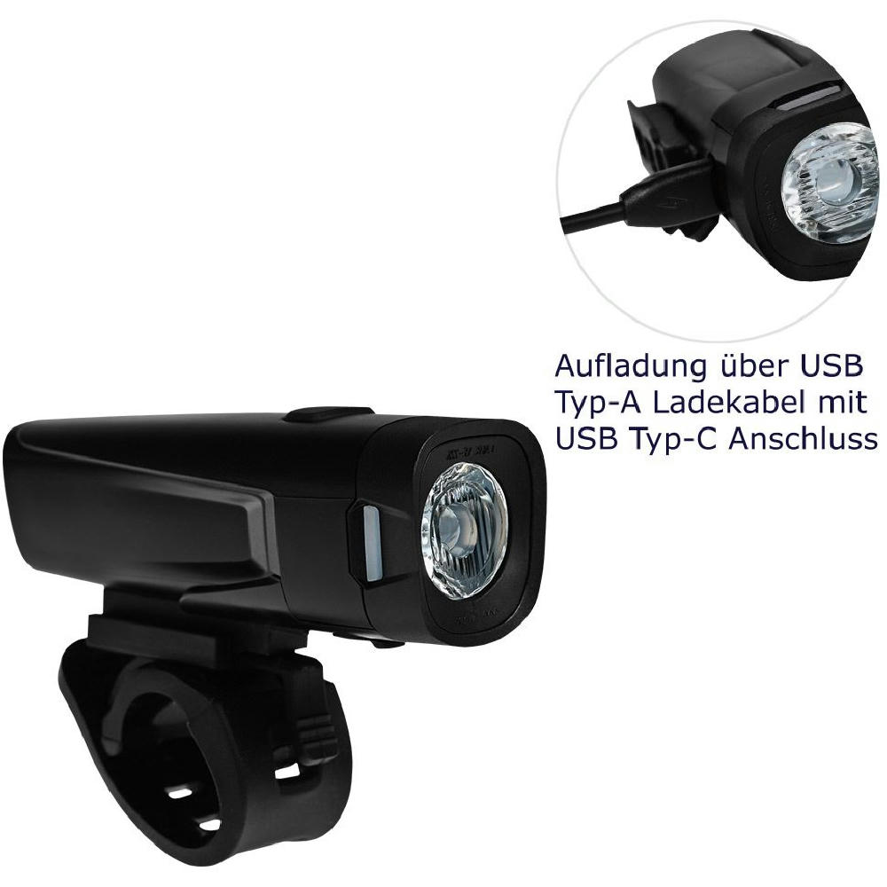 Aufladbare LED Fahrrad-Leuchte "Bike Light"